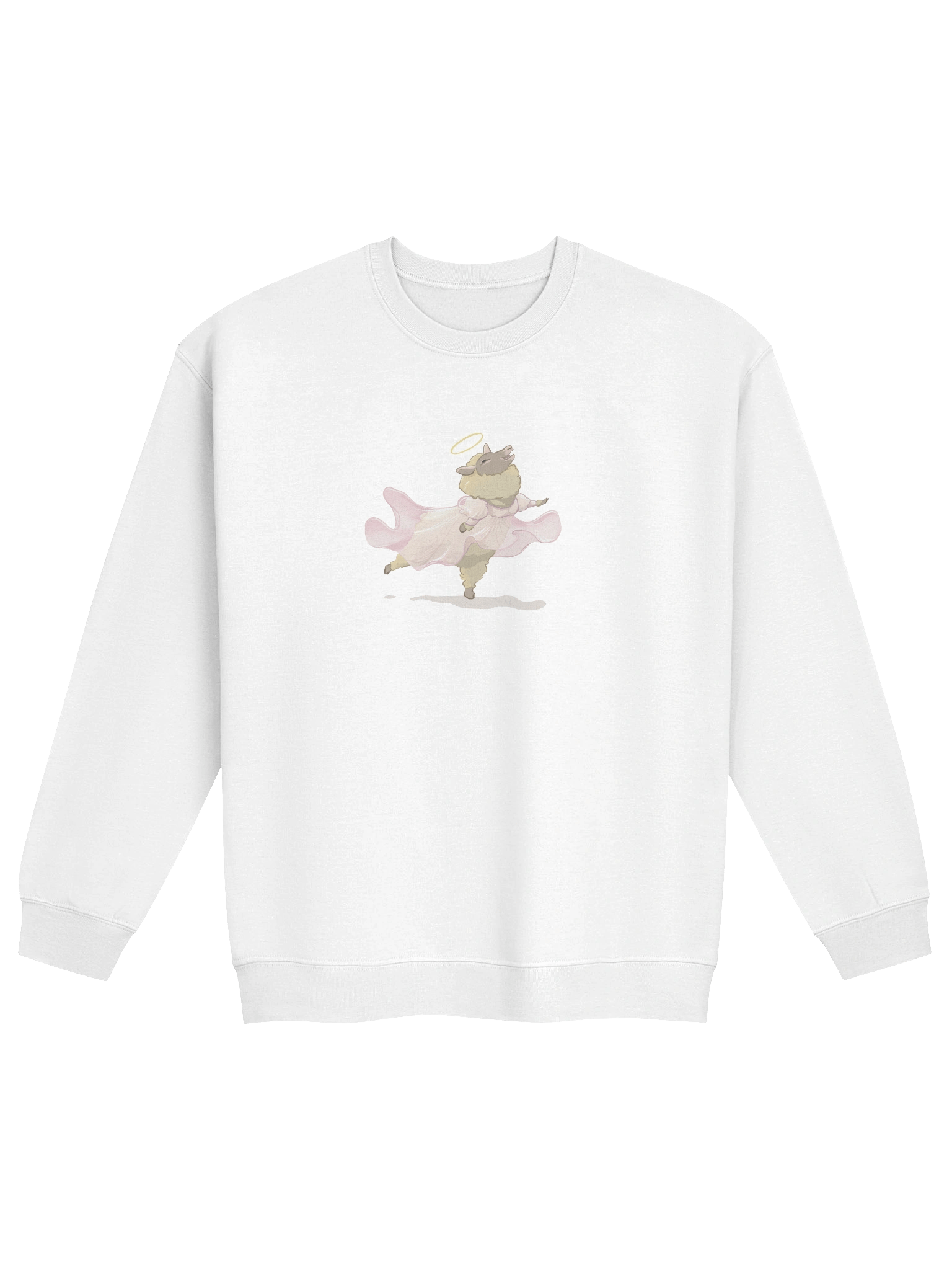 Frolicking Angel Crewneck Sweatshirt product image (1)