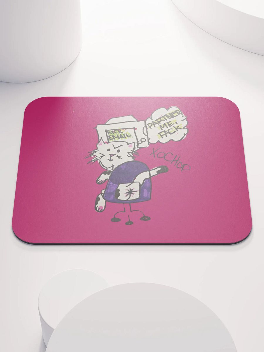 PARTNER ME PInk Mousepad product image (1)