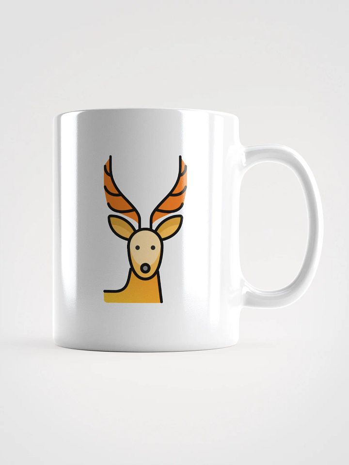 Vadideki Geyik: Symmetrical Stag Duo Mug product image (1)