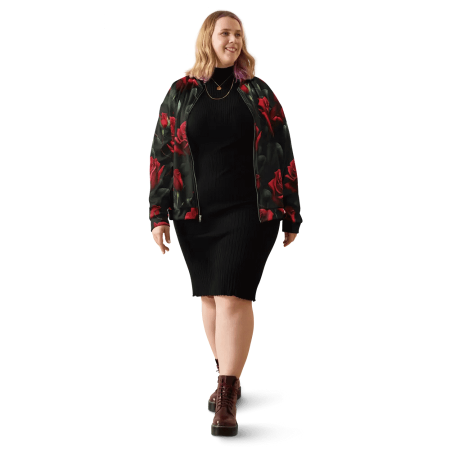 Harmony Romance Rose Bomber Jacket product image (3)