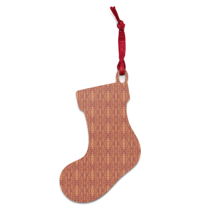 Hearth Glow – Wooden Christmas Ornament product image (2)