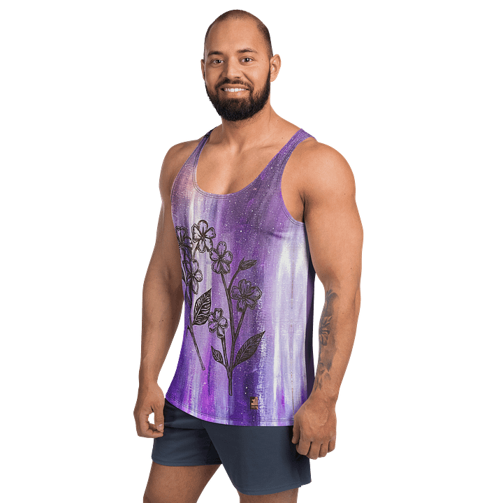 "Forget-Me-Nots" Men's Tank Top product image (2)