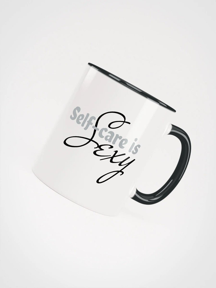 Self-care is sexy - Blue mug product image (4)