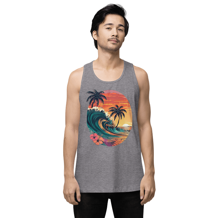 Tropical Sunset Tank Top product image (1)