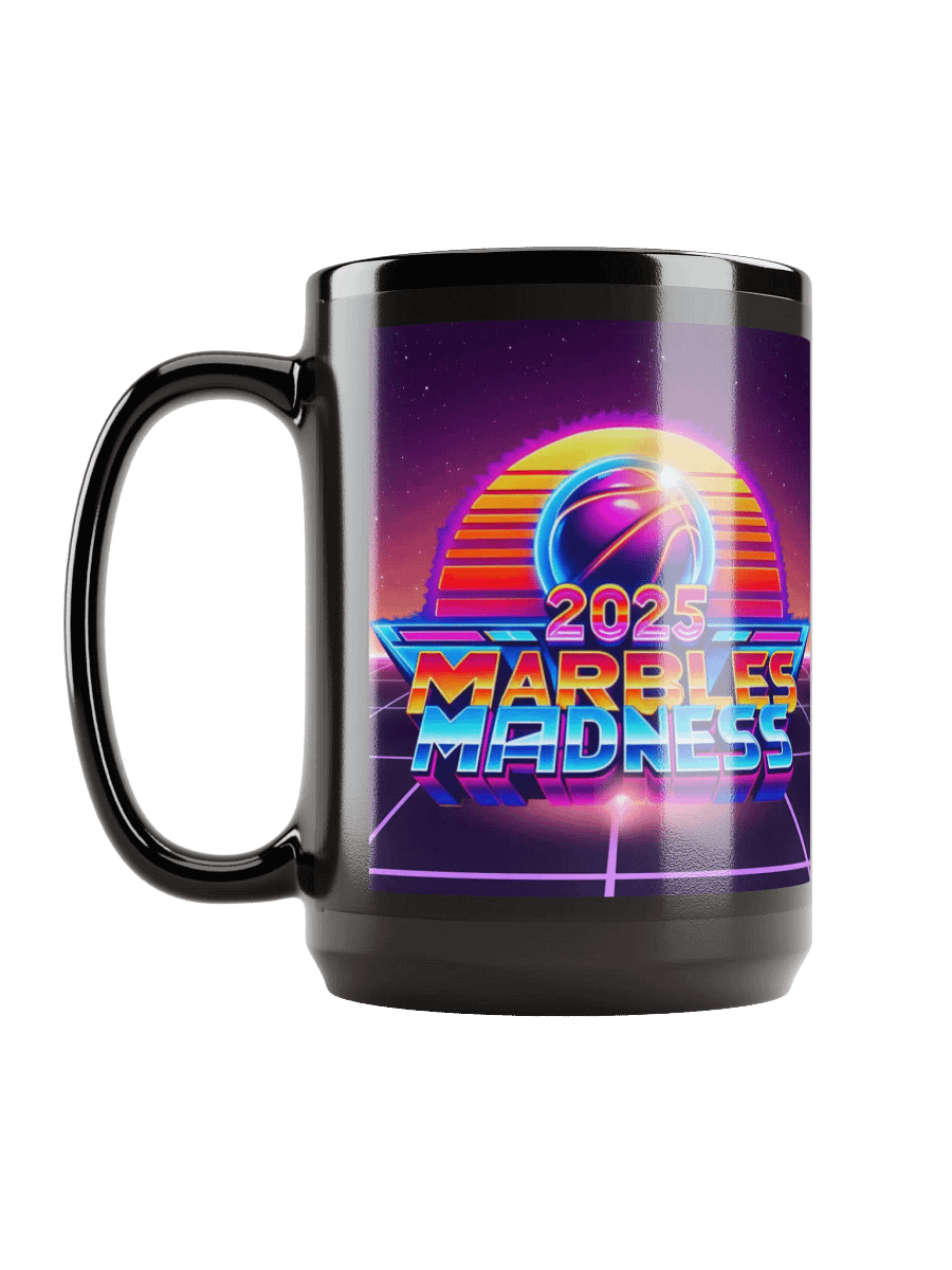 2025 Marbles Madness Black Mug product image (6)