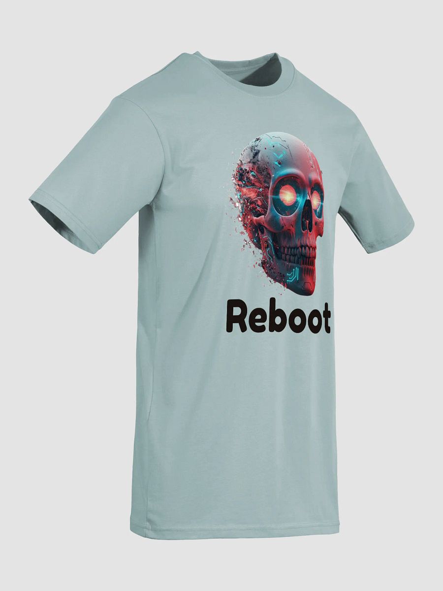 Glowing Reboot Skull Premium Tee product image (6)