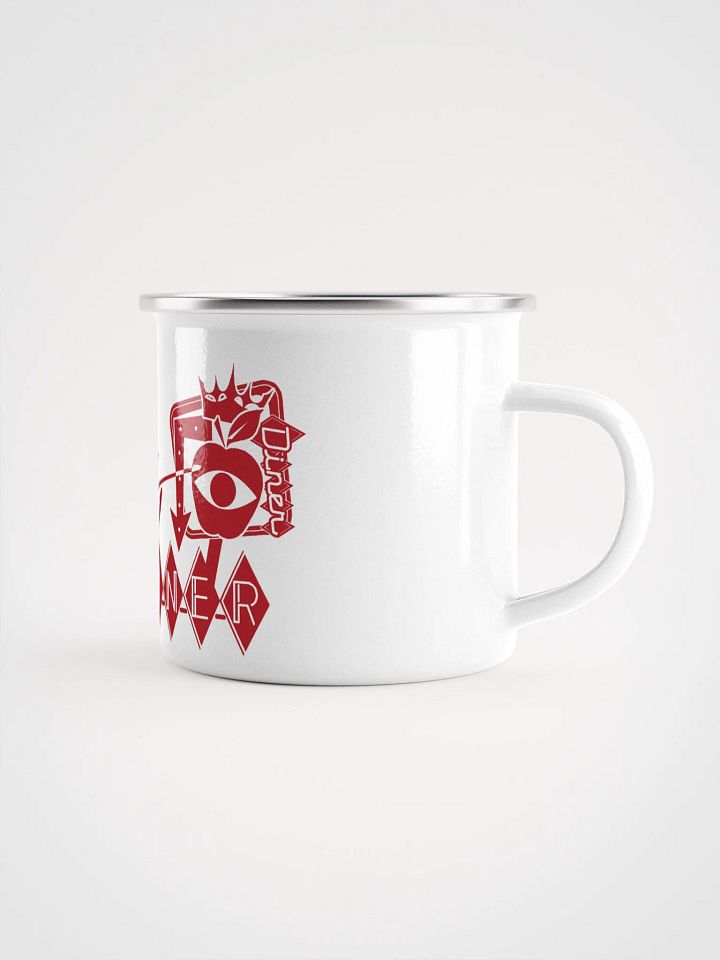 King Apple Diner (Red) ✦ Enamel Mug product image (1)
