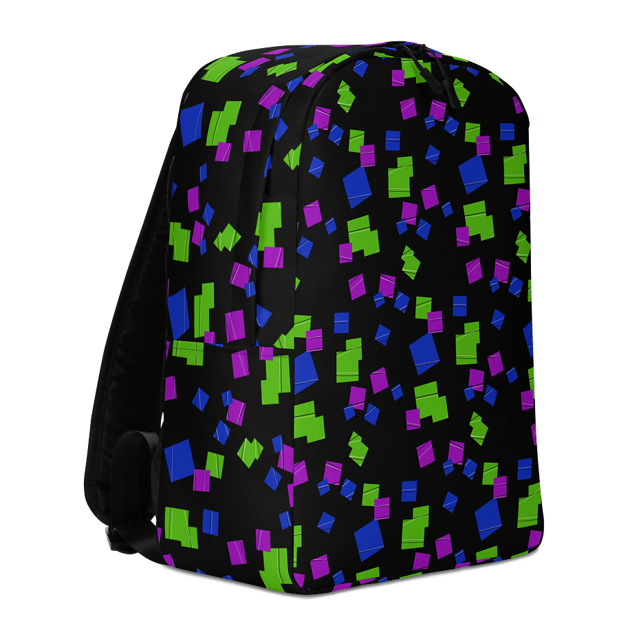 Dark Glitchy Backpack product image (3)