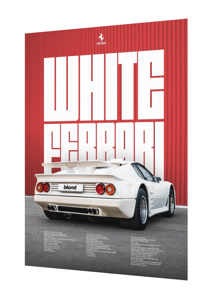 WHITE FERRARI product image (2)