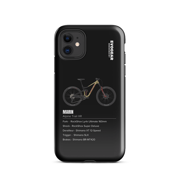 Black MARIN Alpine Trail XR iPhone Case product image (47)