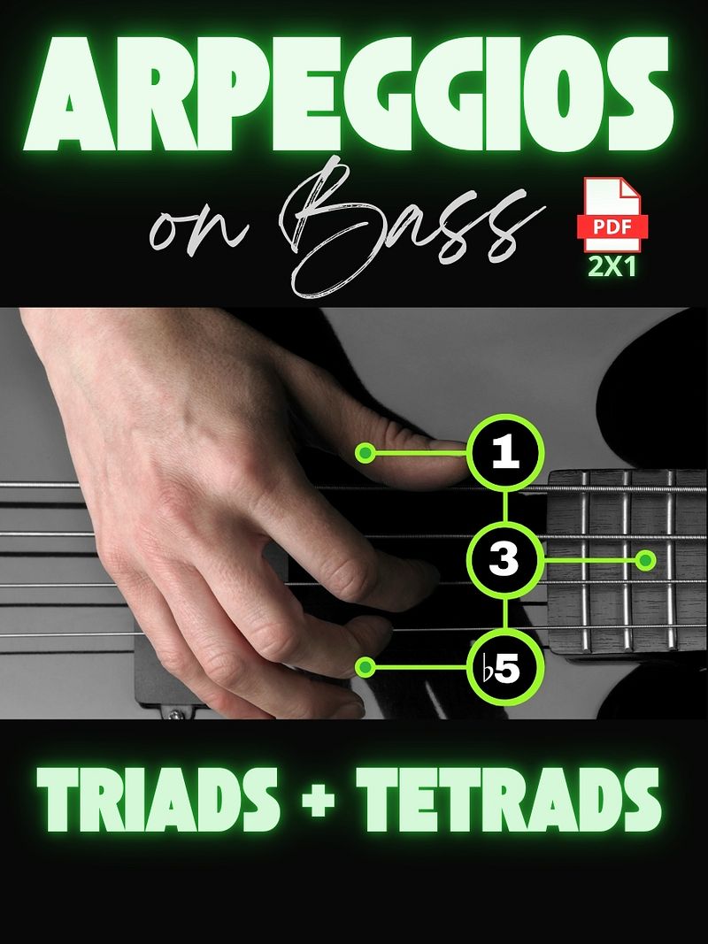 Arpeggios for Bass Guitar