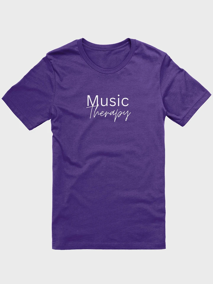 Music Therapy T-Shirt - Purple product image (1)