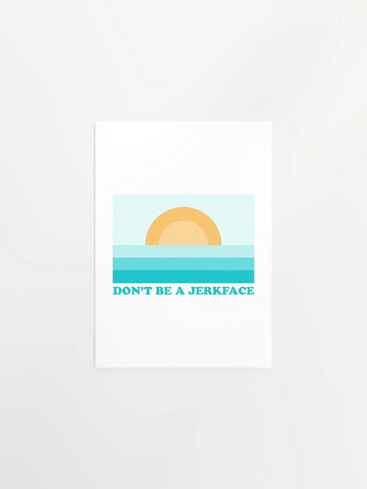 Don't Be A Jerkface - Poster product image (3)