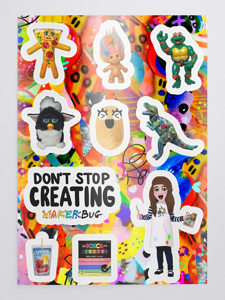 MAKERBUG Starter Pack Stickers product image (1)