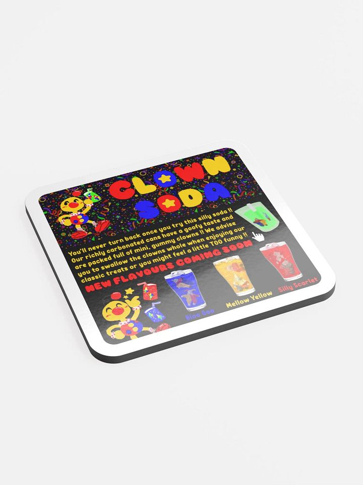 Boyoyoing Clown Soda Website Coaster product image (2)