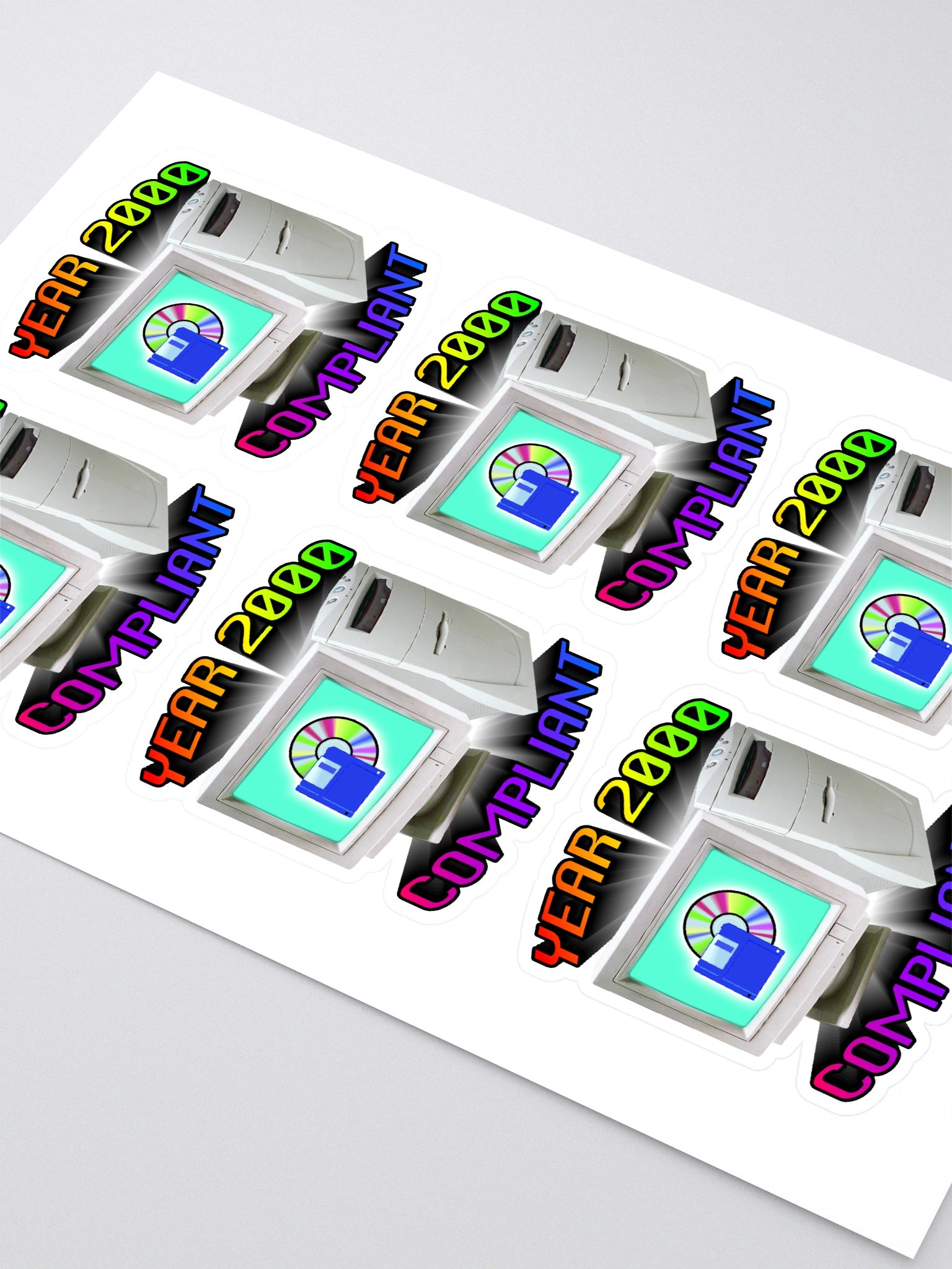 y2k compliant sticker sheet product image (2)
