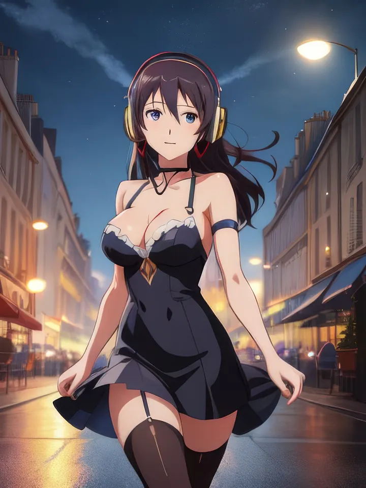 Tease and Tunes - 4K TOKYO Night Stroll Wallpaper product image (1)