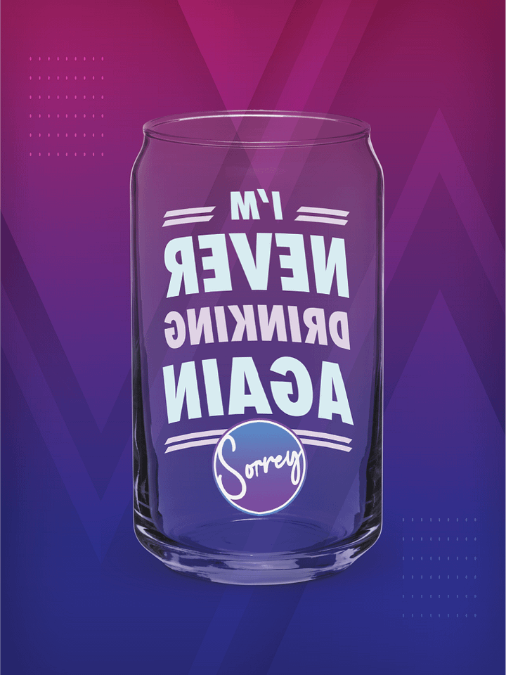 Sorrey Never Drinking - Glass product image (3)