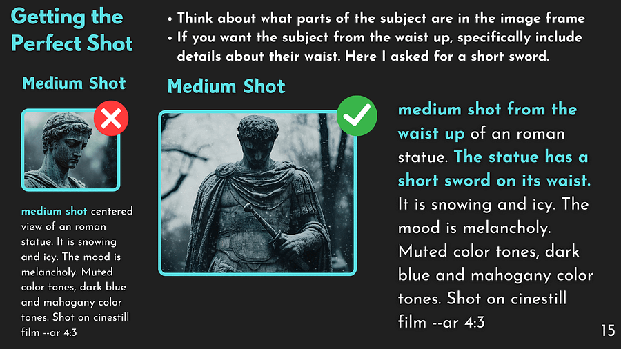 Complete Guide to Camera Angles in Midjourney for Ai Photography! - Prompt Guide eBook product image (4)