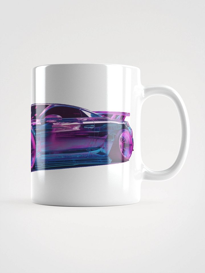 Midnight Dr1ft – Vaporwave Mug - White Edition product image (2)