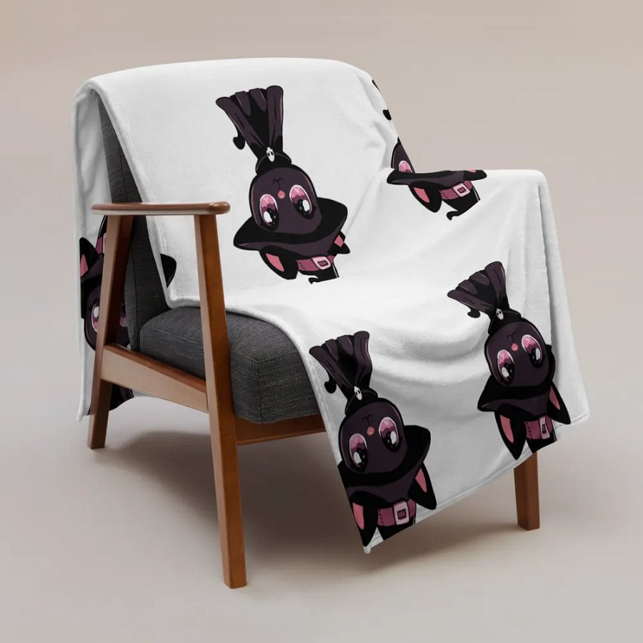 Witchy Cat Throw Blanket product image (3)