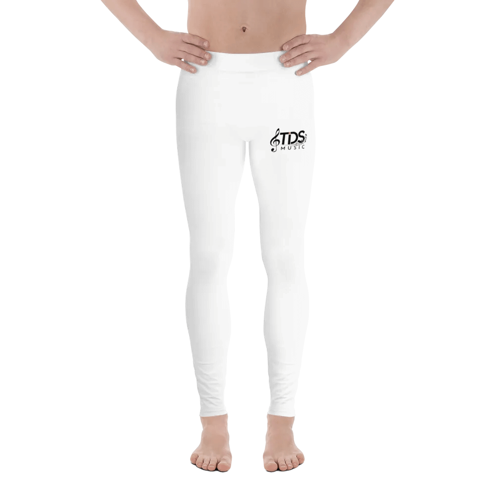 Men's Performance Slim Fit White Leggings - TDS Music Exclusive product image (5)