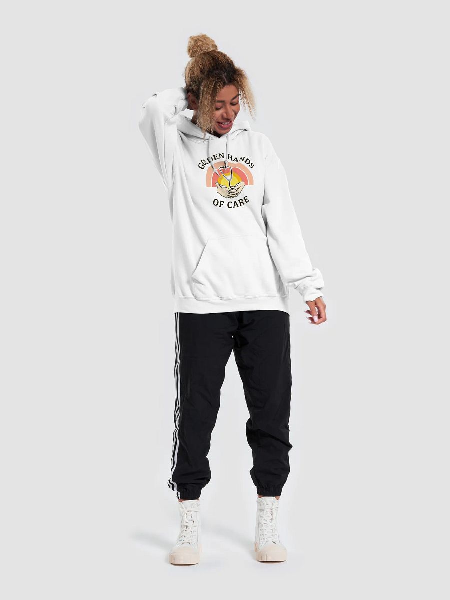 Golden Hands of Care Stethoscope Hoodie product image (34)