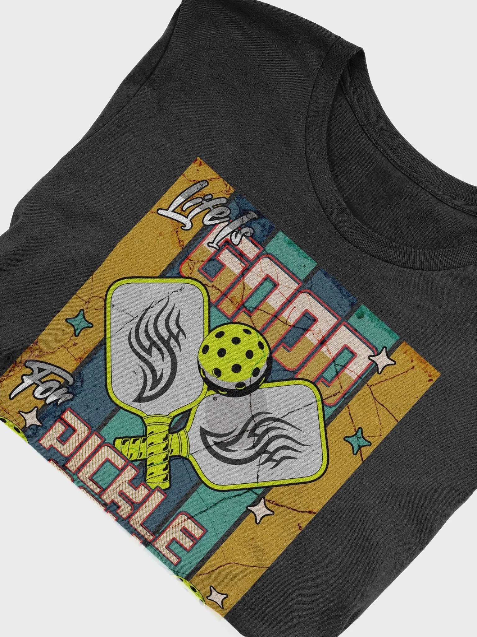 Life Is Good For Pickleball Vibes Tee product image (5)