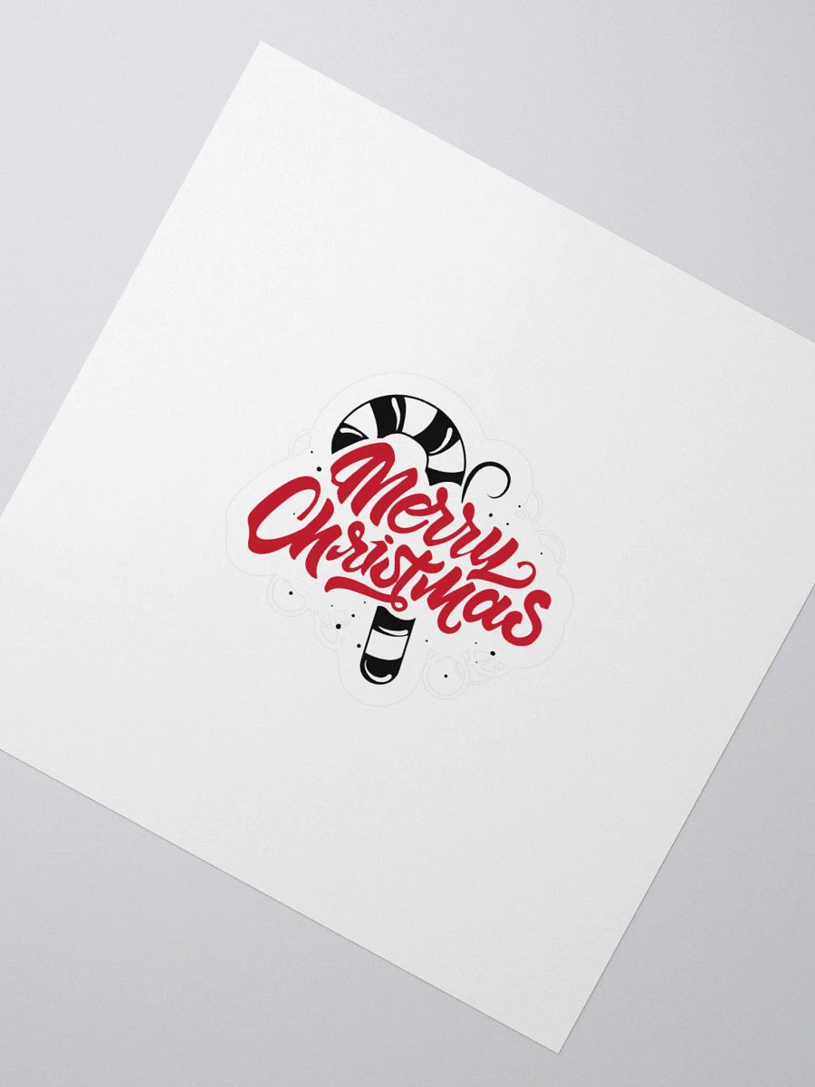 Merry Christmas Premium Sticker product image (2)