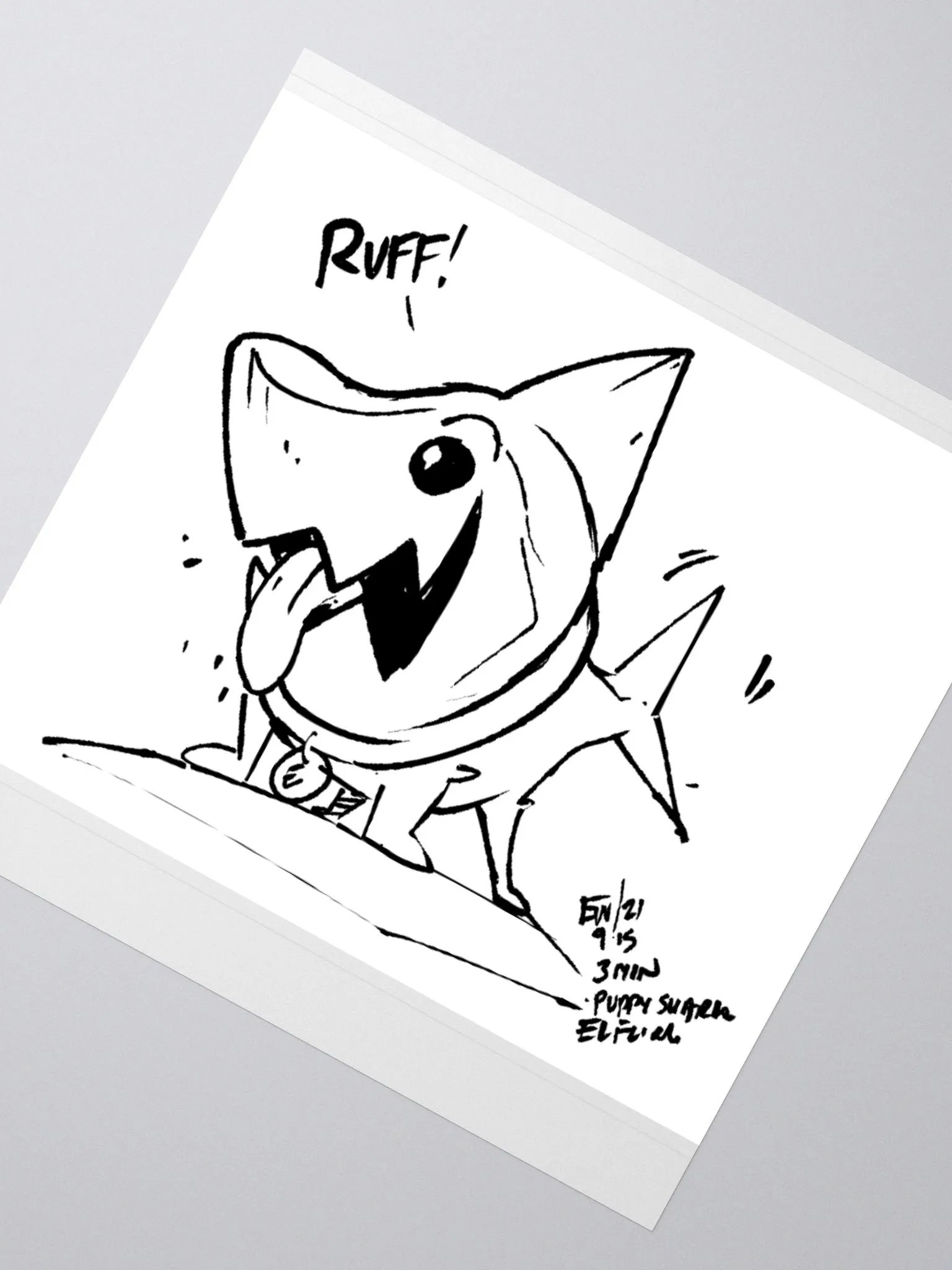 Color Me In PuppyShark product image (2)