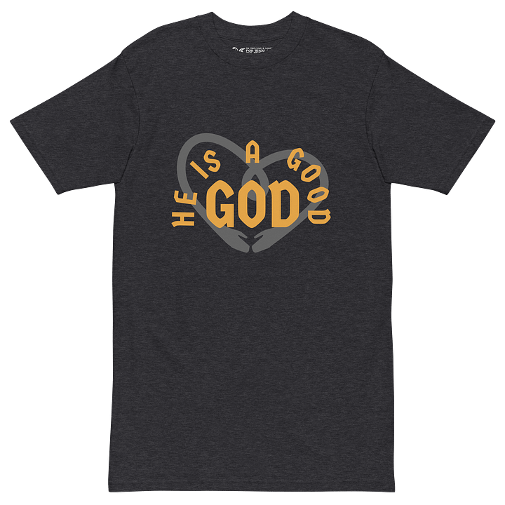 HE'S A GOOD GOD | Premium Tee — Heart Arc, Print product image (2)