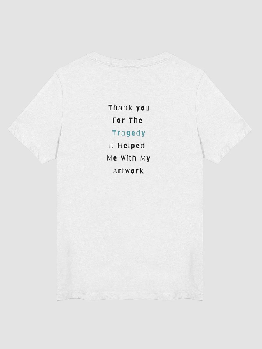 "Make Art Everywhere" Graf Girl V-Neck Tee product image (3)