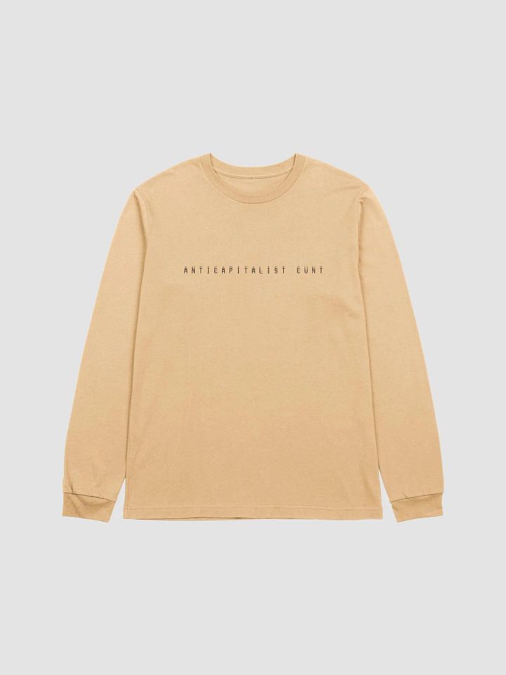 ANTICAPITALIST C*NT long sleeve supersoft tee product image (21)