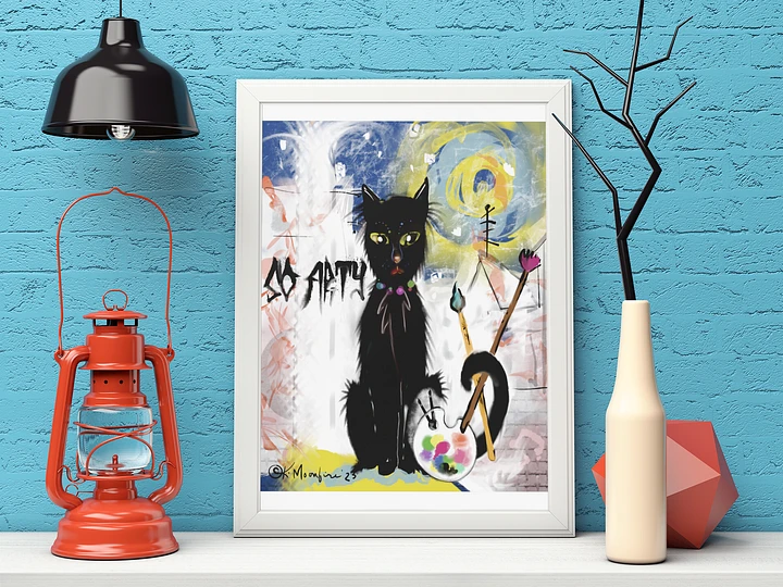 CityCatPaint 'So Arty' - Framed Art product image (1)