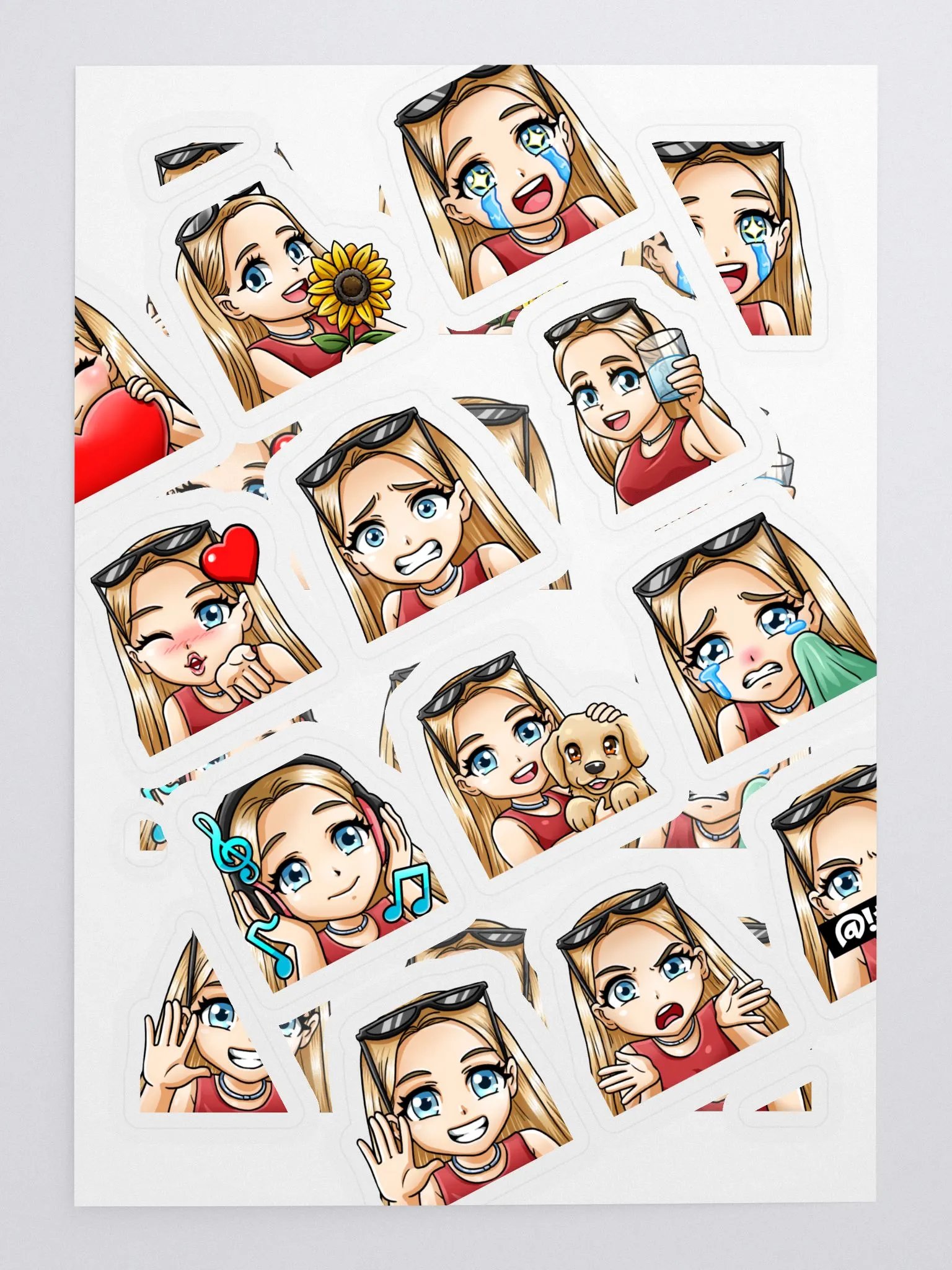 Fleur Emote Stickers product image (3)