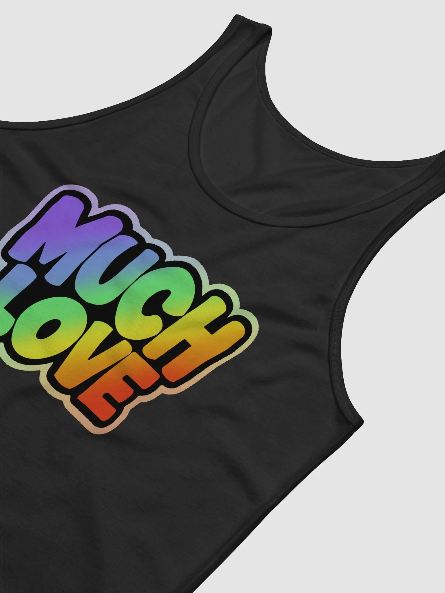 MUCH LOVE UNISEX TANK TOP product image (3)