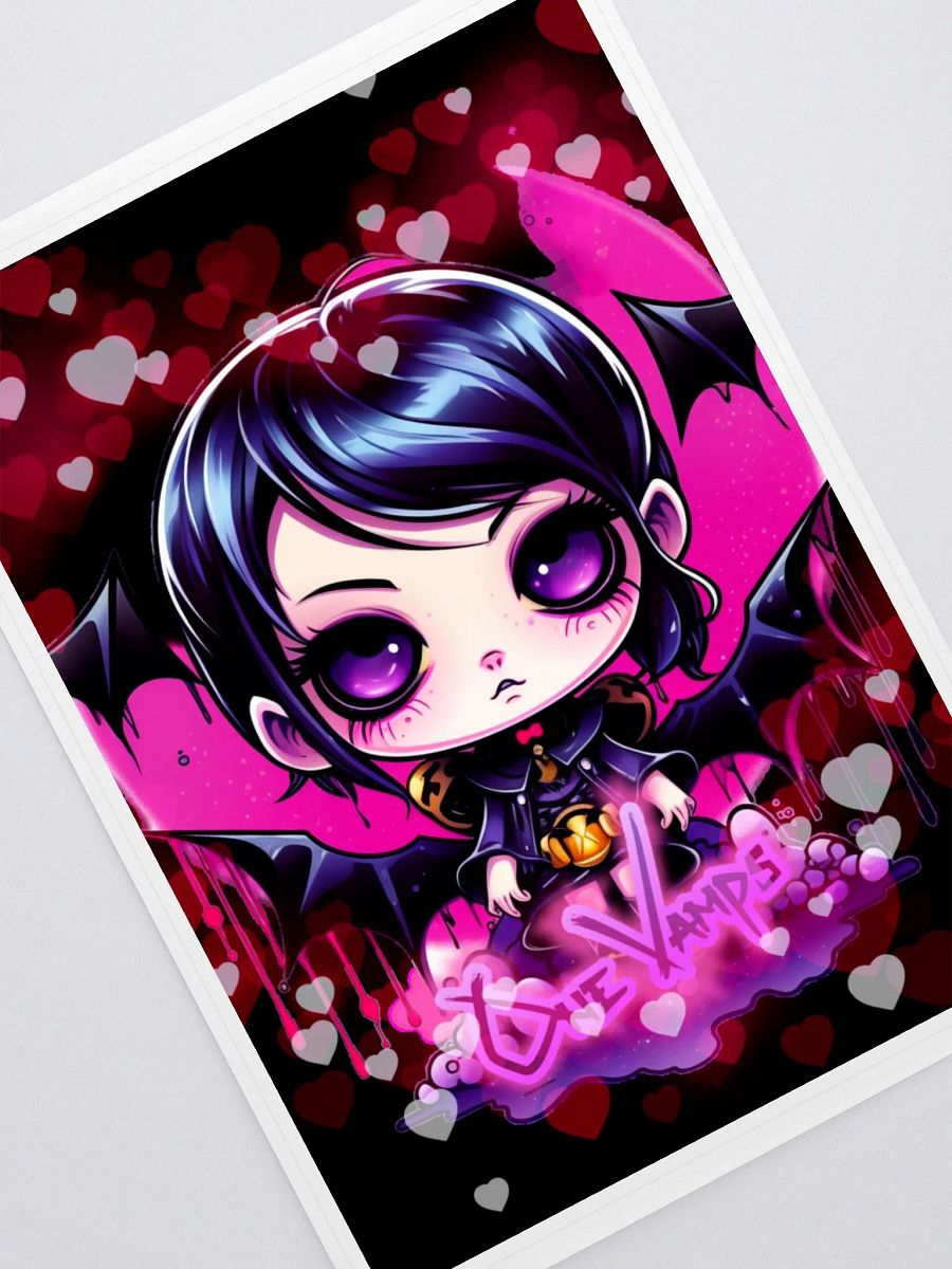 OneVamps Vamps Sticker- Pink hearts product image (1)