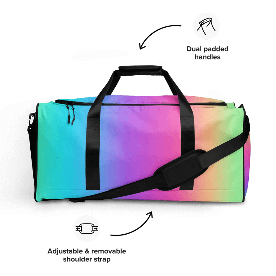 Tetrachromatica - Duffle Bag product image (11)