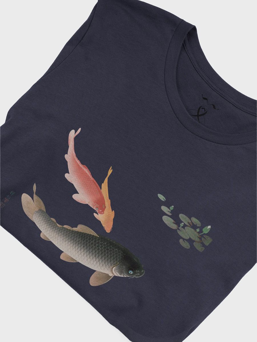 Common and Golden Carp Print Bella+Canvas Unisex Supersoft T-Shirt product image (49)