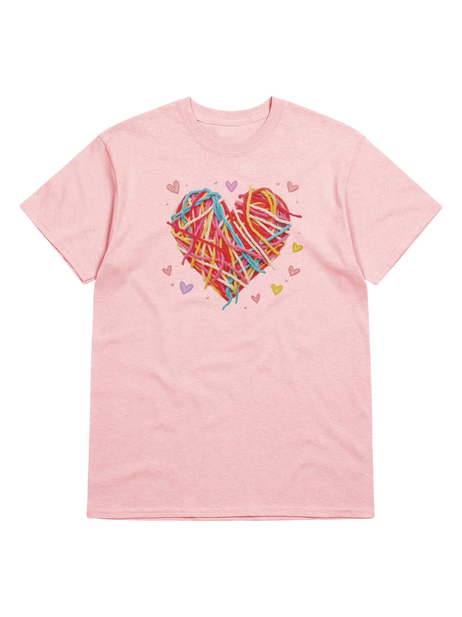 Yarn T-shirt "Heart of Yarn", no. INT001 product image (57)