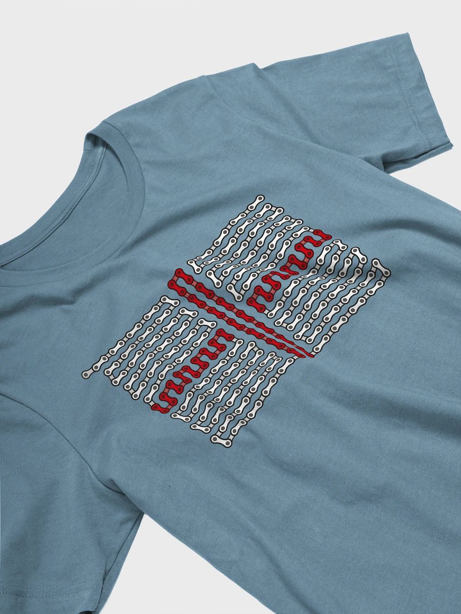 England Bike Chain Flag on Darker Color Supersoft Tee product image (2)