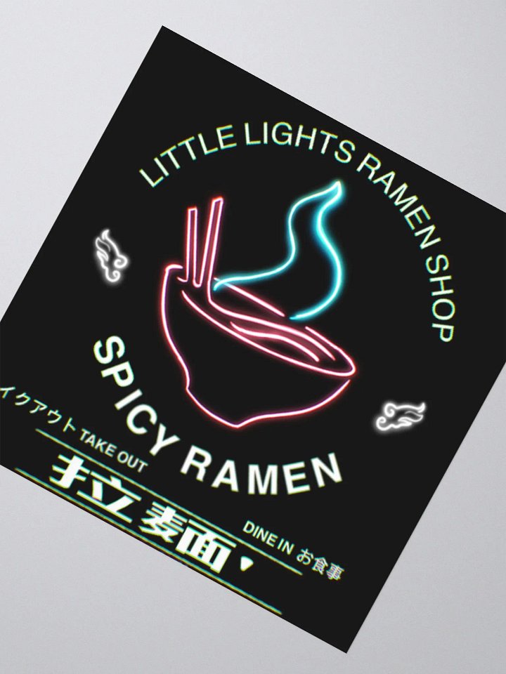 Little Light Ramen Shop Stickers product image (7)