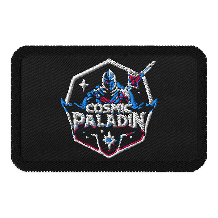 Cosmic Paladin Embroidered Patch product image (1)