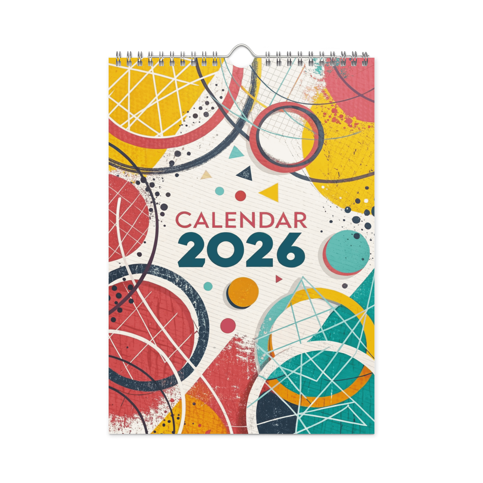 ART ABSTRACT WALL CALENDAR 2026 product image (3)