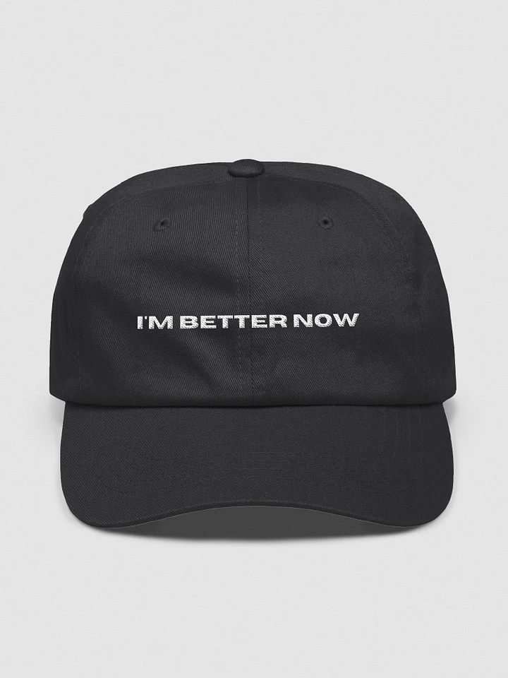 I’m Better Now Dad Hat product image (1)