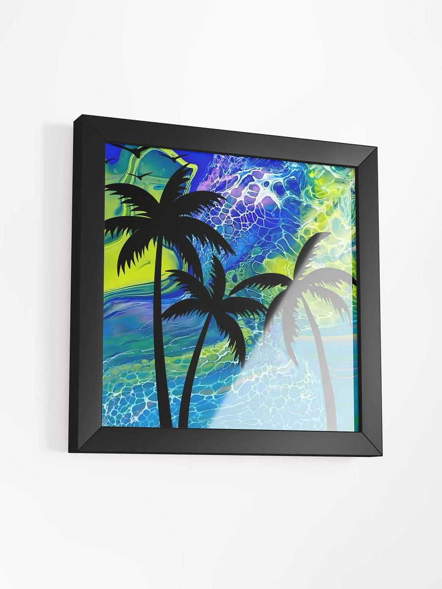 Tropical Bliss Island Landscape Art Print product image (3)