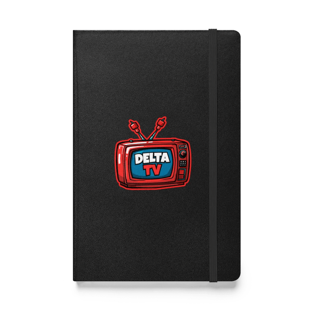 DeltaTV Logo Retro Notebook product image (1)