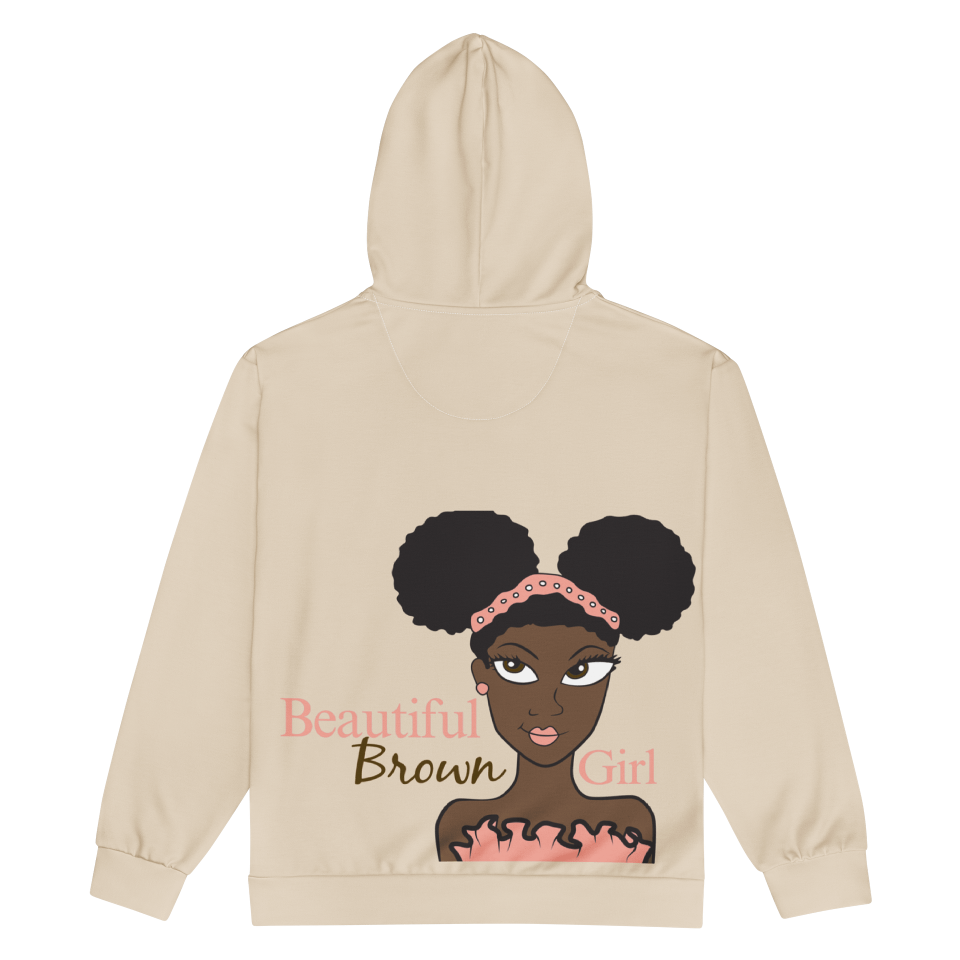 Beautiful Brown Girl Signature Hoodie - The Bliss Collection product image (2)