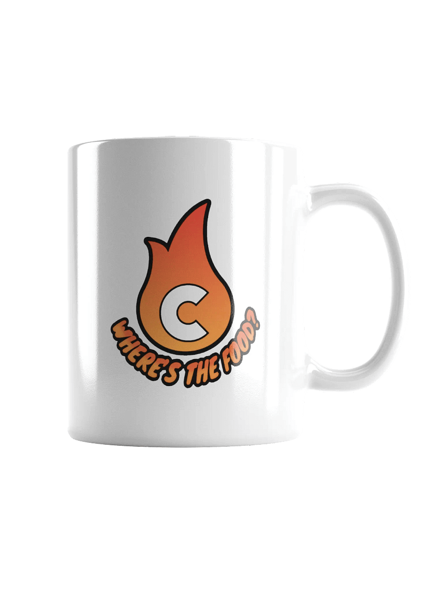 Where's The Food White Glossy Mug product image (5)