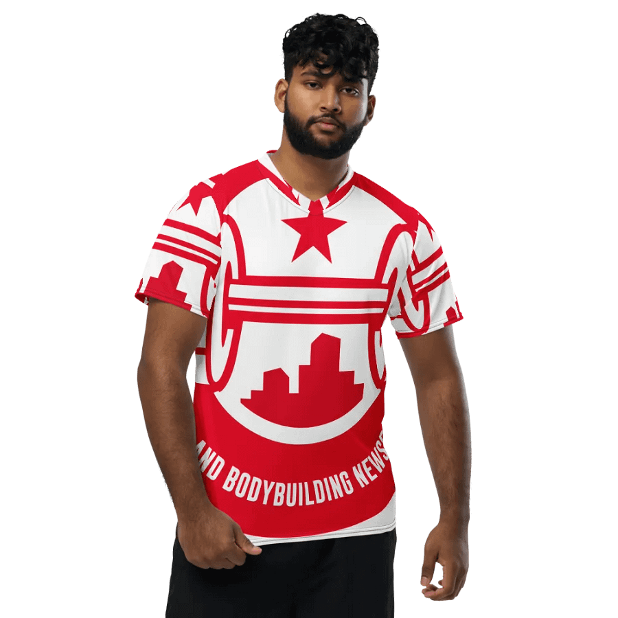 IFBNewsfeed.Org's All-Over Print Recycled Unisex Sports Jersey product image (1)